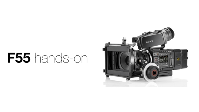 Sony F55 hands on Sony/RedShark