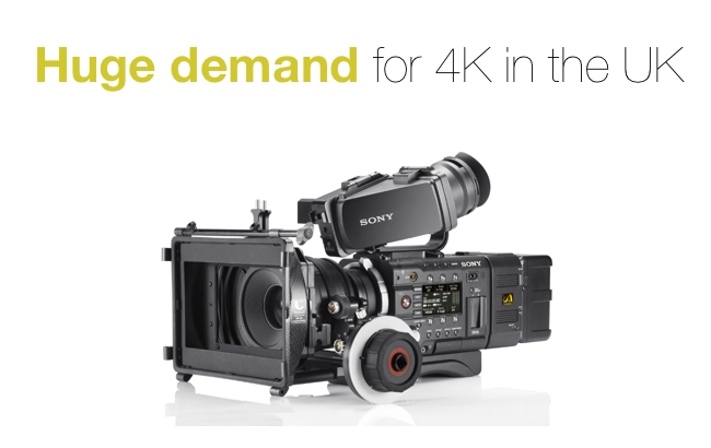 Sony's PMW-F55, aiming at the high-end Sony