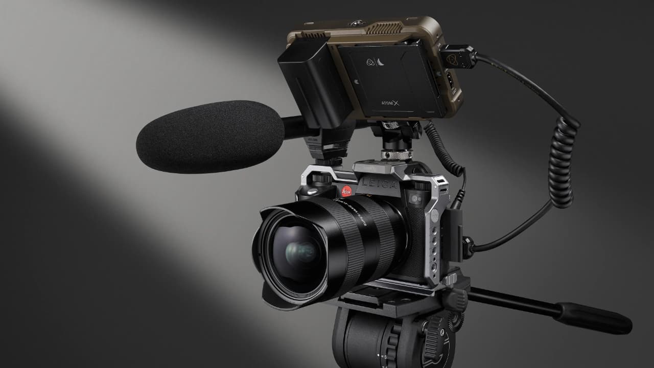 Leica SL3-S video rig